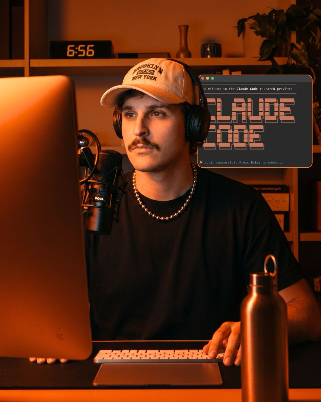 Creación de páginas web con Claude en directo